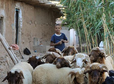 Petit loustic en pays berbère