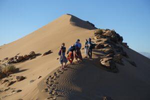 trek desert entre vallee du Draa et Saghro